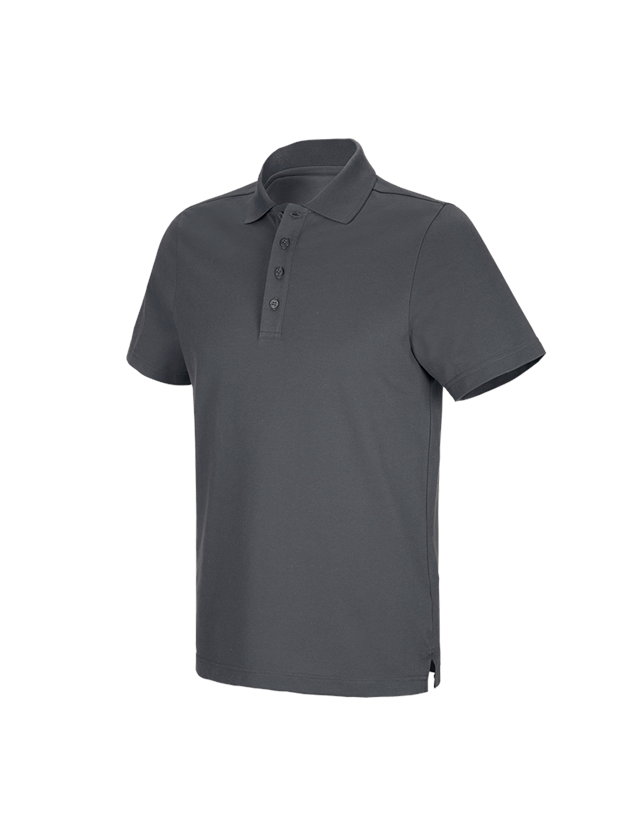 Gardening / Forestry / Farming: e.s. Functional polo shirt poly cotton + anthracite