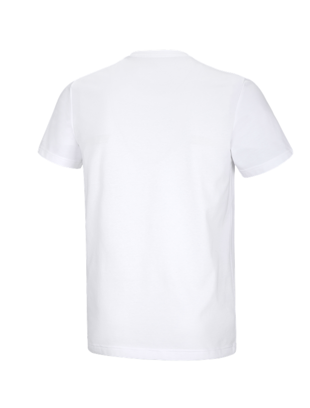 Topics: e.s. Functional T-shirt poly cotton + white 3