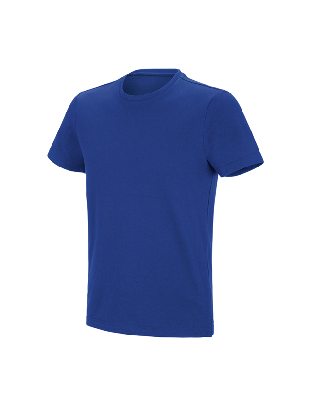Emner: e.s. funktions-T-shirt poly cotton + kornblå