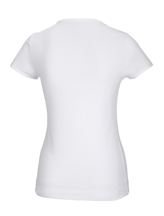 Emner: e.s. funktions-T-shirt poly cotton, damer + hvid 1