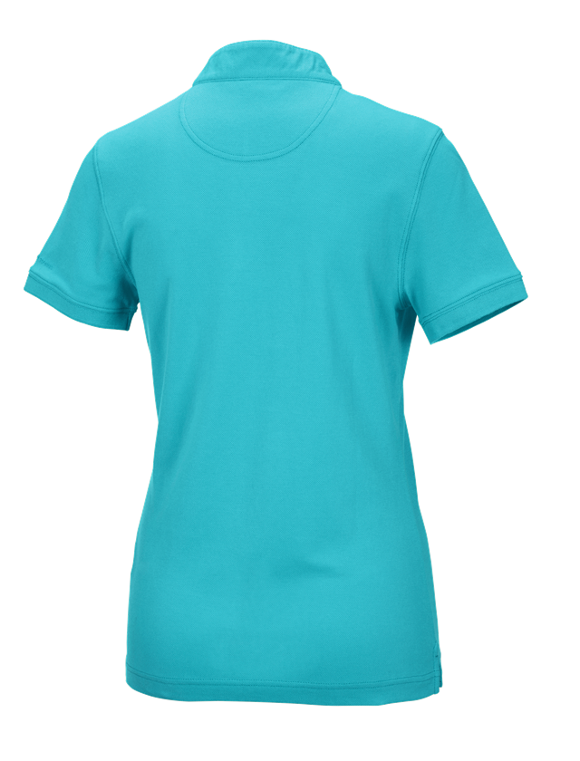 T-Shirts, Pullover & Skjorter: e.s. polo-shirt cotton Mandarin, damer + capri 1