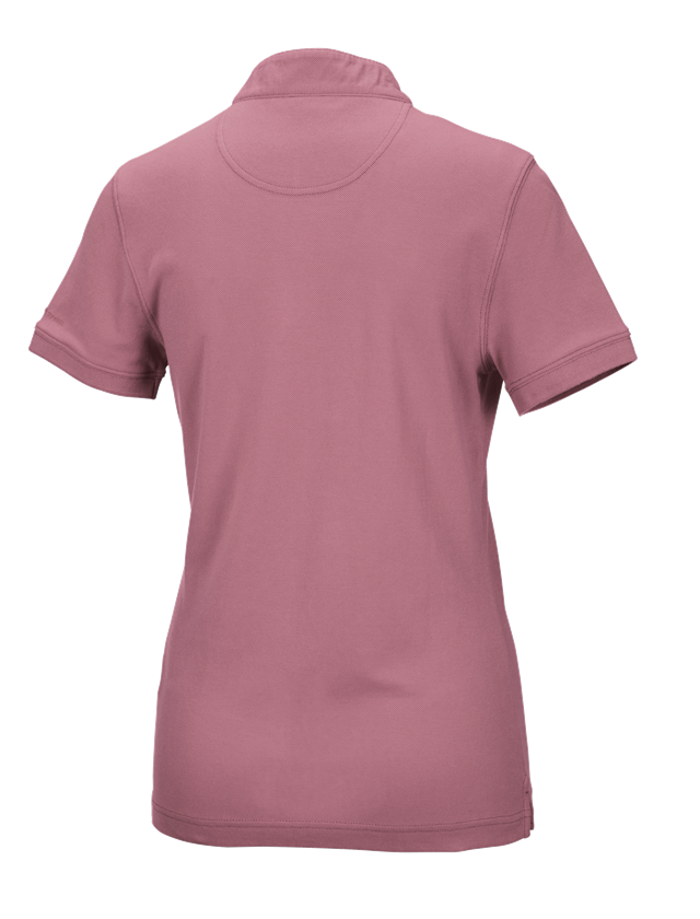 T-Shirts, Pullover & Skjorter: e.s. polo-shirt cotton Mandarin, damer + gammelrosa 1