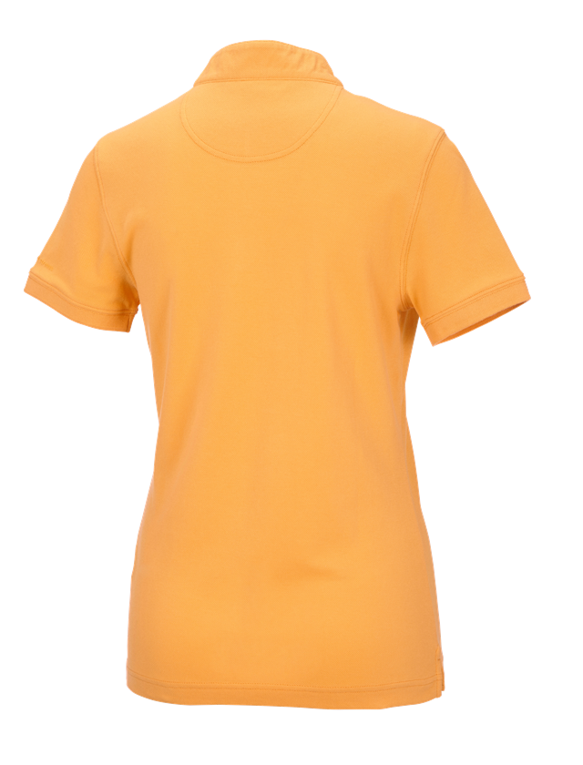 VVS-installatør / Blikkenslager: e.s. polo-shirt cotton Mandarin, damer + lys orange 1