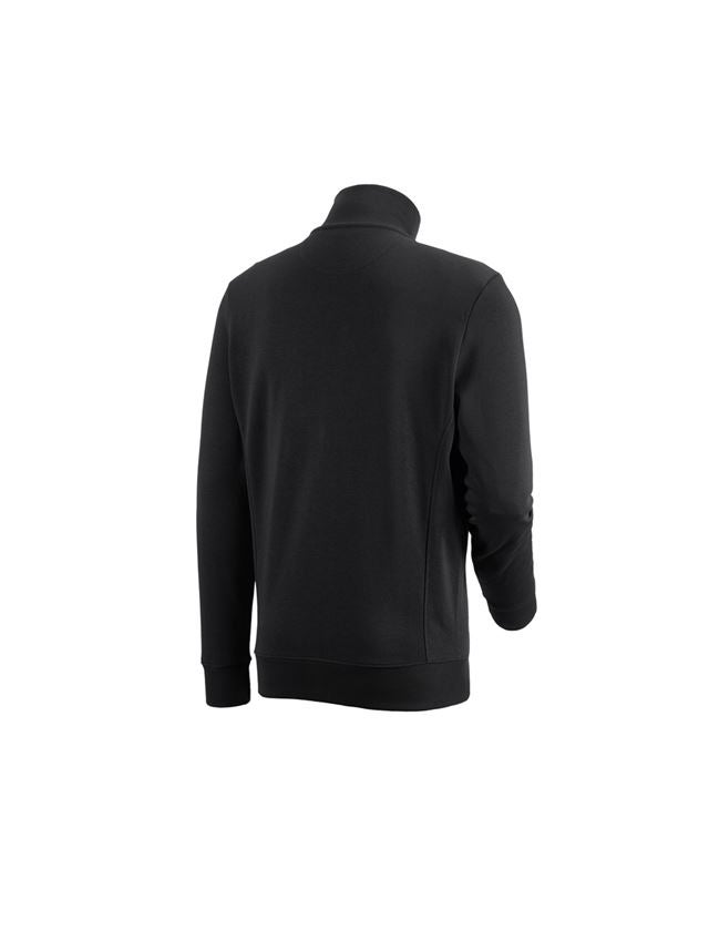T-Shirts, Pullover & Skjorter: e.s. Sweatjakke poly cotton + sort 3