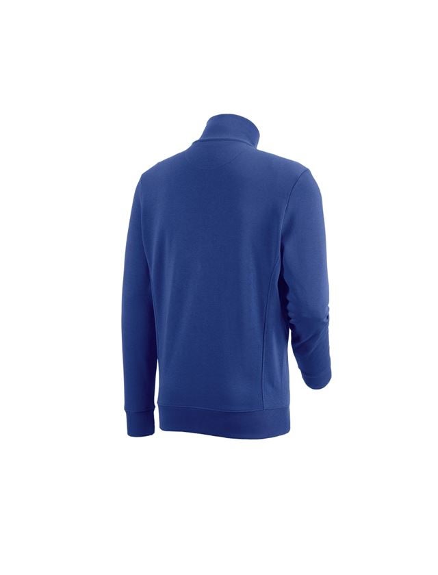 T-Shirts, Pullover & Skjorter: e.s. Sweatjakke poly cotton + kornblå 1