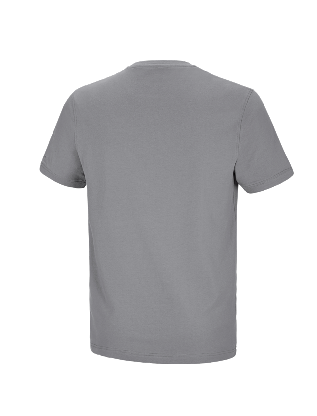 T-Shirts, Pullover & Skjorter: e.s. T-shirt cotton stretch Pocket + platin 3