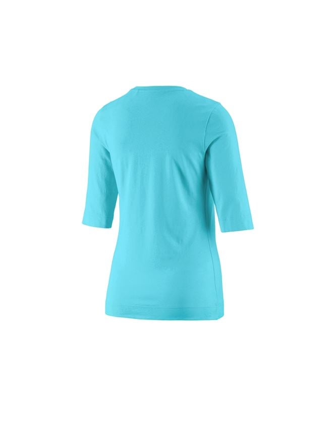 T-Shirts, Pullover & Skjorter: e.s. Shirt 3/4-ærmer cotton stretch, damer + capri 1