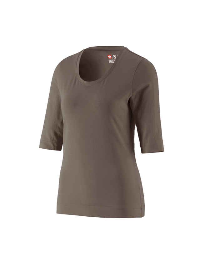 Plumbers / Installers: e.s. Shirt 3/4 sleeve cotton stretch, ladies' + stone 2