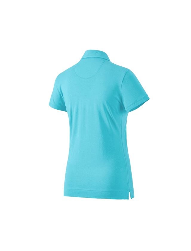 T-Shirts, Pullover & Skjorter: e.s. Polo-Shirt cotton stretch, damer + capri 1