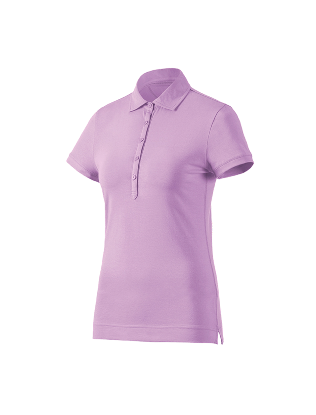 Tømrer / Snedker: e.s. Polo-Shirt cotton stretch, damer + lavendel