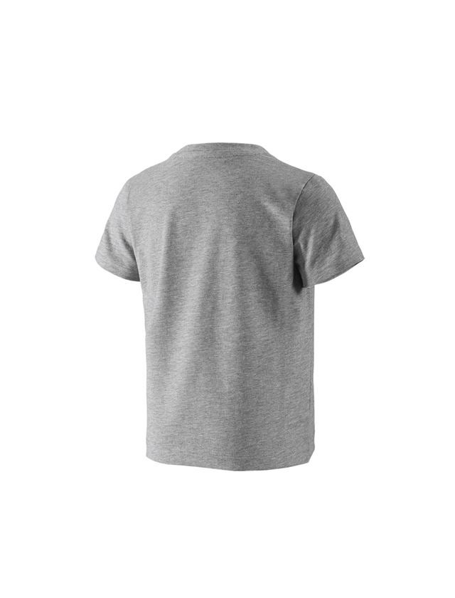 T-Shirts, Pullover & Skjorter: e.s. T-shirt 1908, børne + gråmeleret/hvid 2