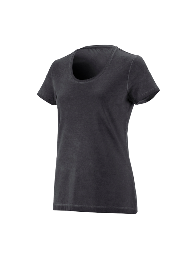 T-Shirts, Pullover & Skjorter: e.s. T-Shirt vintage cotton stretch, damer + oxidsort vintage 2