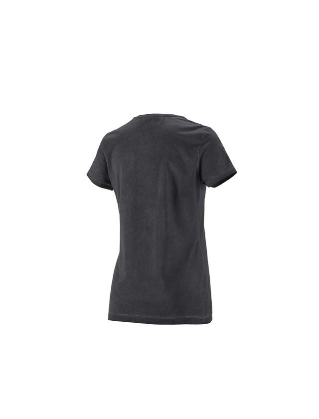 T-Shirts, Pullover & Skjorter: e.s. T-Shirt vintage cotton stretch, damer + oxidsort vintage 3