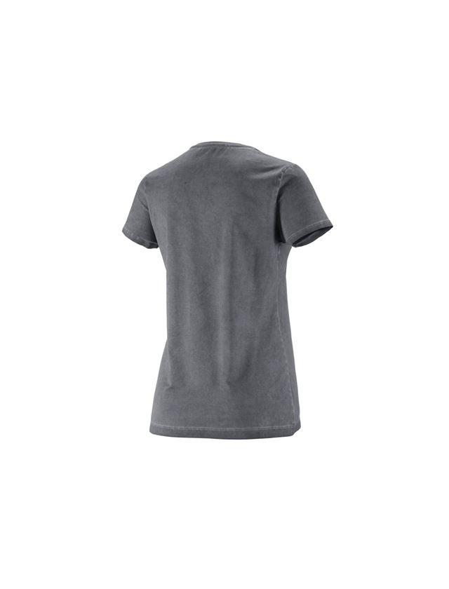 T-Shirts, Pullover & Skjorter: e.s. T-Shirt vintage cotton stretch, damer + cement vintage 1