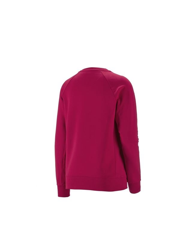 T-Shirts, Pullover & Skjorter: e.s. Sweatshirt cotton stretch, damer + bær 1