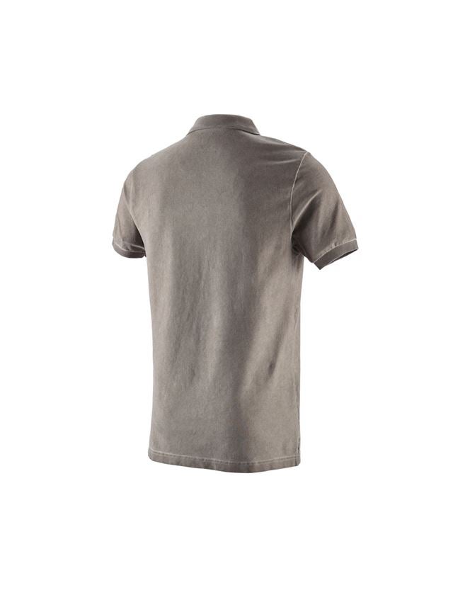 Emner: e.s. Polo-Shirt vintage cotton stretch + taupe vintage 6