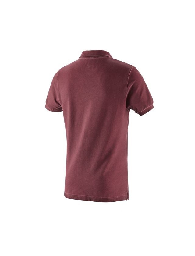 T-Shirts, Pullover & Skjorter: e.s. Polo-Shirt vintage cotton stretch + rubin vintage 5