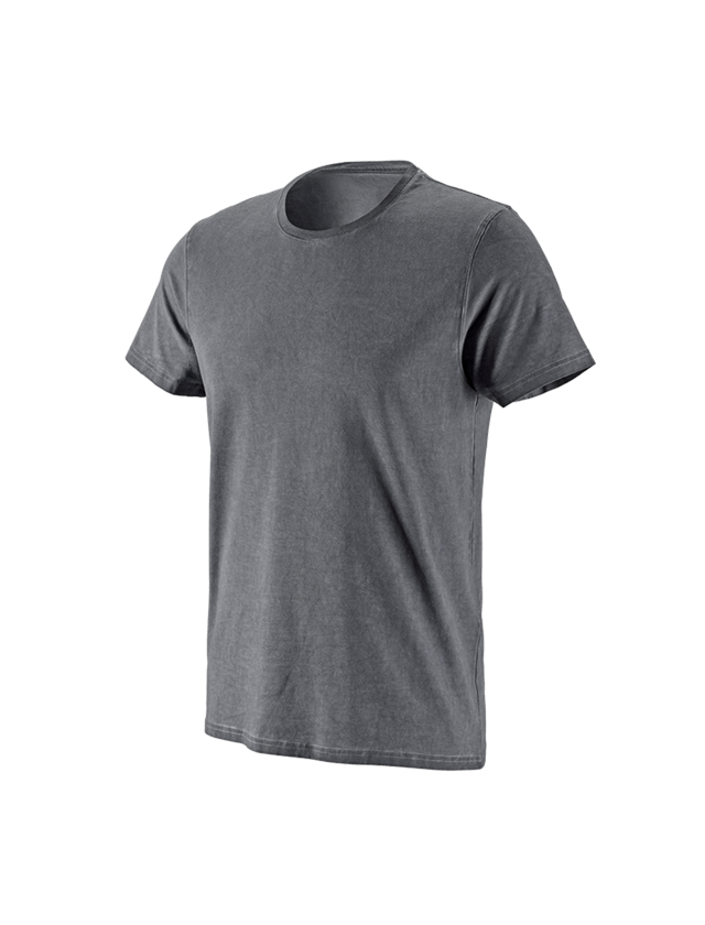 T-Shirts, Pullover & Skjorter: e.s. T-Shirt vintage cotton stretch + cement vintage