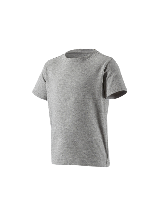 T-Shirts, Pullover & Skjorter: e.s. T-shirt cotton stretch, børne + gråmeleret 2