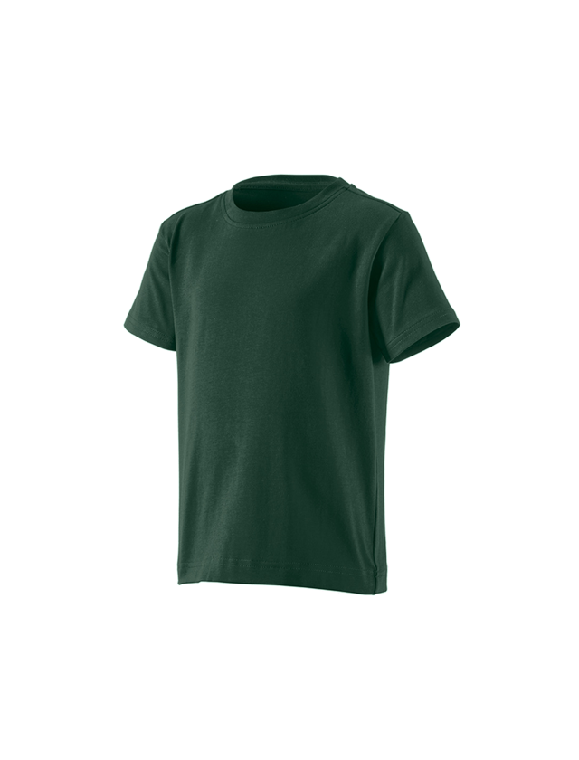 T-Shirts, Pullover & Skjorter: e.s. T-shirt cotton stretch, børne + grøn