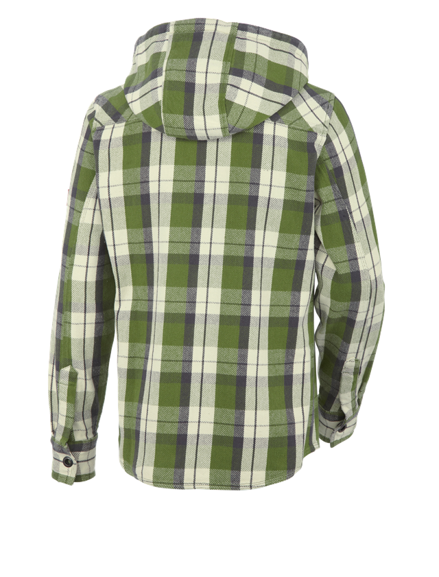 T-Shirts, Pullover & Skjorter: Hætteskjorte e.s.roughtough + skov/titan/natur 3