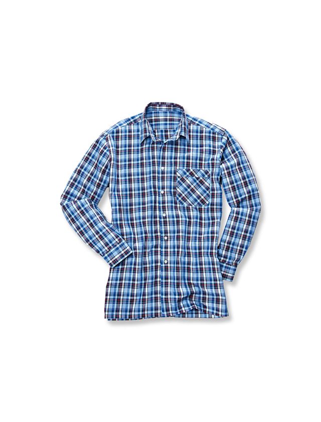 T-Shirts, Pullover & Skjorter: Langærmet skjorte Bremen + blå