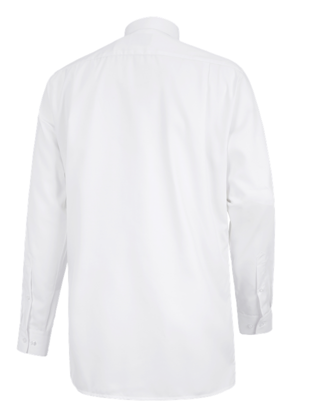 T-Shirts, Pullover & Skjorter: Business skjorte e.s. comfort, langærmet + hvid 3