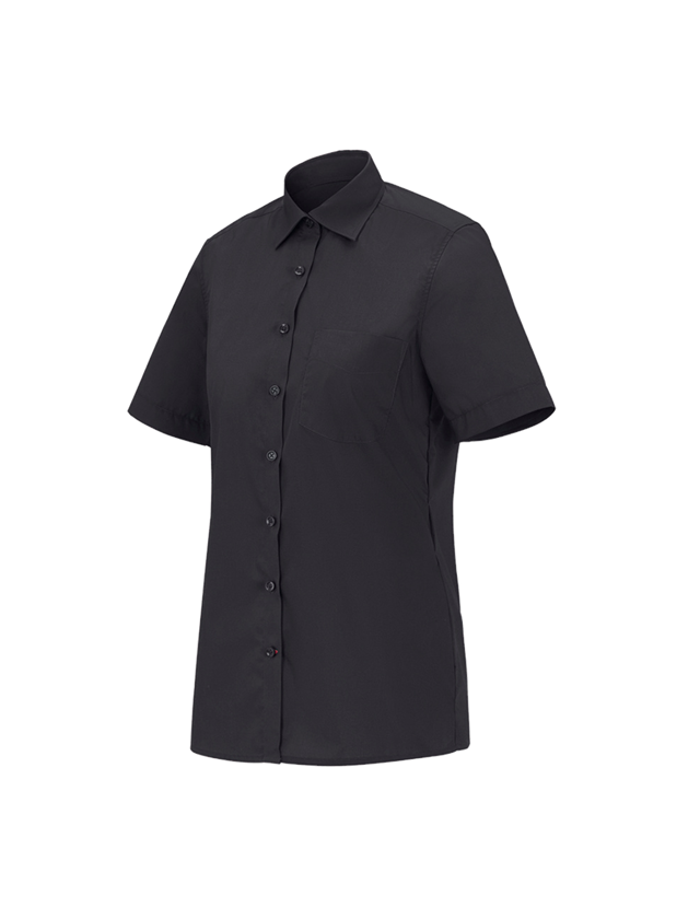 T-Shirts, Pullover & Skjorter: e.s. servicebluse kortærmet + sort