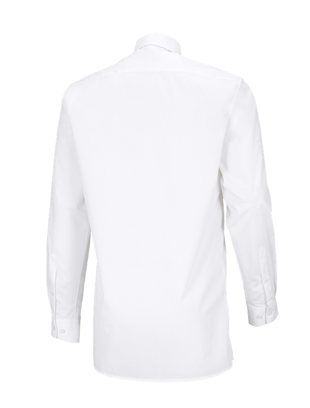T-Shirts, Pullover & Skjorter: e.s. serviceskjorte langærmet + hvid 1
