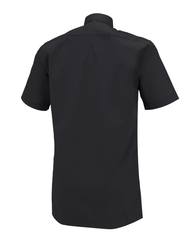 T-Shirts, Pullover & Skjorter: e.s. serviceskjorte kortærmet + sort 1
