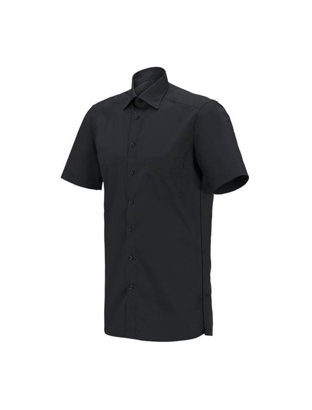 T-Shirts, Pullover & Skjorter: e.s. serviceskjorte kortærmet + sort