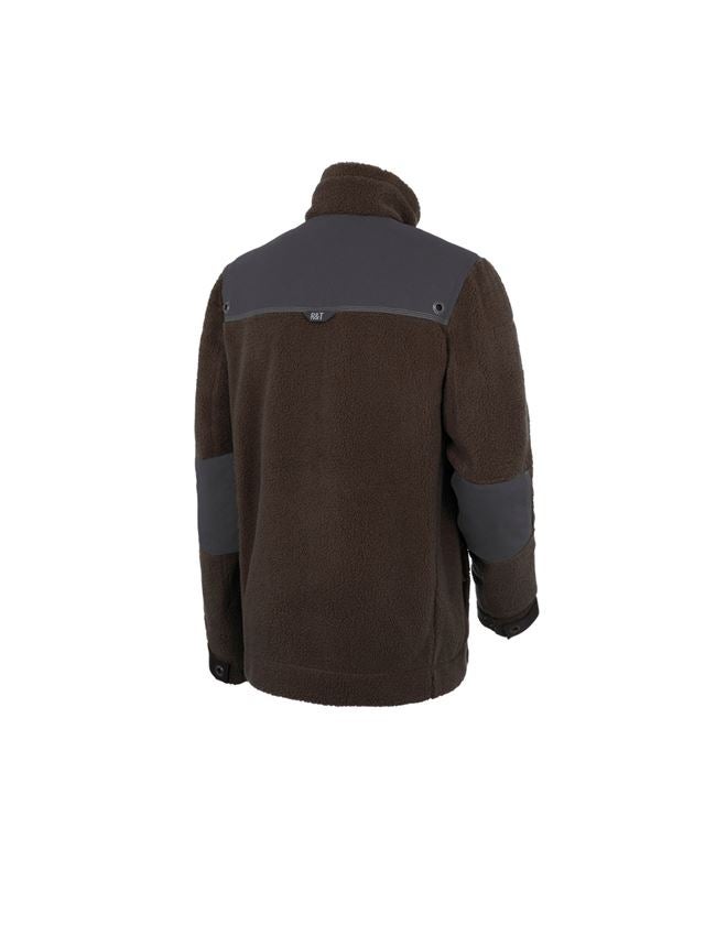 Work Jackets: Faux fur jacket e.s.roughtough  + bark 3