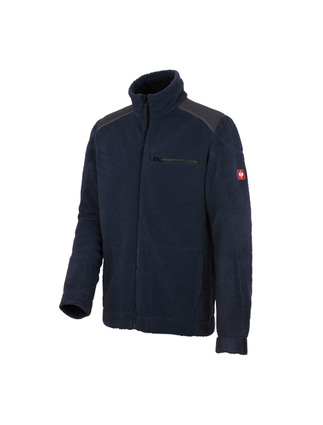 Plumbers / Installers: Faux fur jacket e.s.roughtough  + midnightblue 2