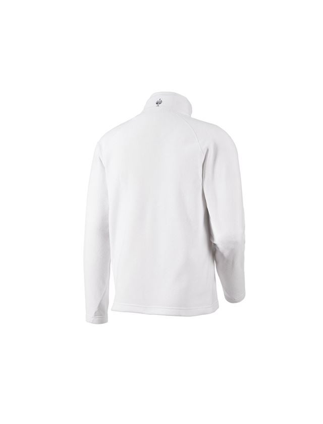 T-Shirts, Pullover & Skjorter: Microfleecetrøje dryplexx® micro + hvid 1
