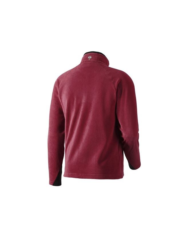 T-Shirts, Pullover & Skjorter: Microfleecetrøje dryplexx® micro + bordeaux 1