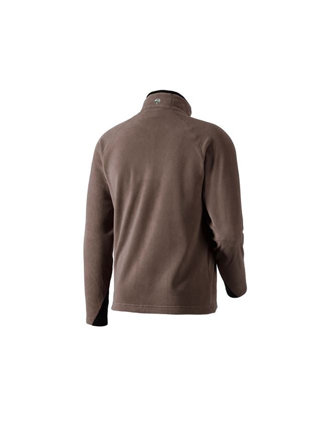 T-Shirts, Pullover & Skjorter: Microfleecetrøje dryplexx® micro + kastanje 1