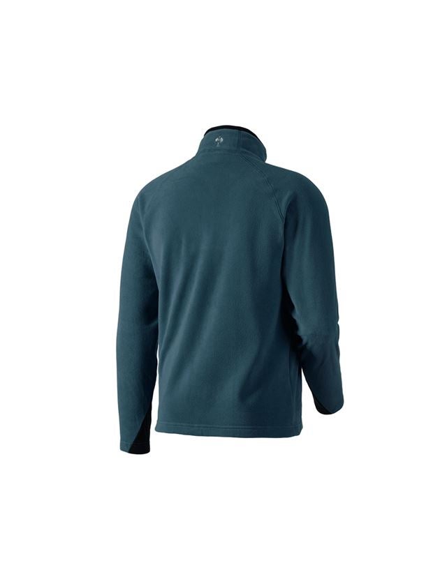 T-Shirts, Pullover & Skjorter: Microfleecetrøje dryplexx® micro + havblå 3