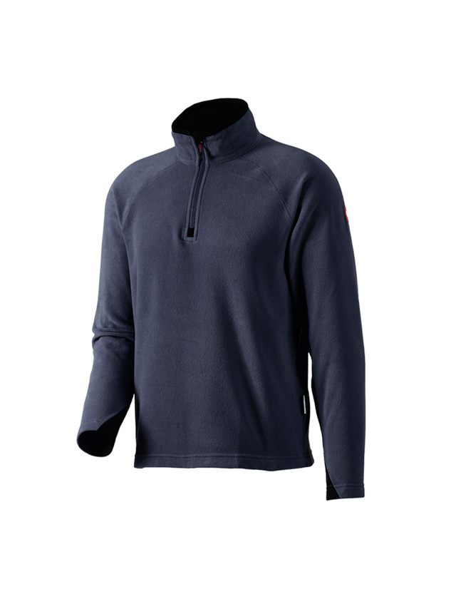 T-Shirts, Pullover & Skjorter: Microfleecetrøje dryplexx® micro + mørkeblå 2
