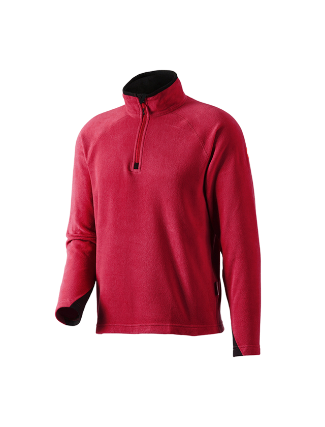 T-Shirts, Pullover & Skjorter: Microfleecetrøje dryplexx® micro + rød 2