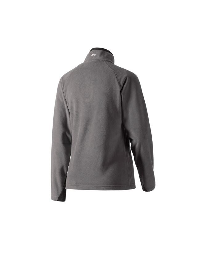 T-Shirts, Pullover & Skjorter: Dame-microfleece trøje, høj krave dryplexx® micro + antracit 2
