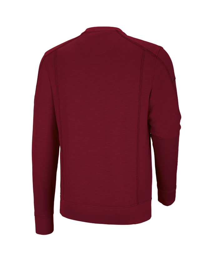 Shirts, Pullover & more: Sweatshirt cotton slub e.s.roughtough + ruby 3