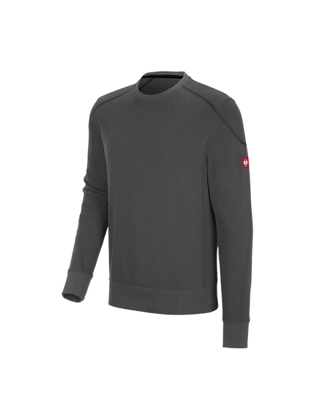 T-Shirts, Pullover & Skjorter: Sweatshirt cotton slub e.s.roughtough + titan 2