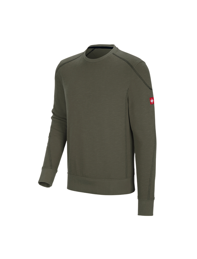 T-Shirts, Pullover & Skjorter: Sweatshirt cotton slub e.s.roughtough + timian 2