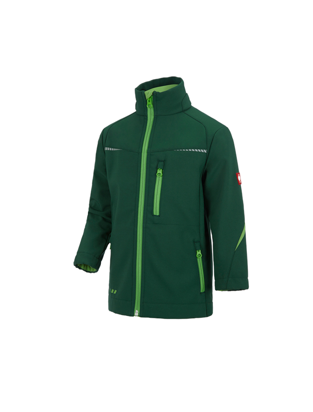 Jackets: Softshell jacket e.s.motion 2020, children's + green/seagreen 1