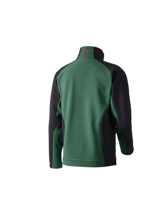 Work Jackets: Softshell Jacket dryplexx® softlight + green/black 3