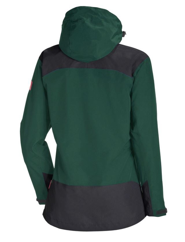 Work Jackets: e.s. 3 in 1 ladies' Functional jacket + green/black 3