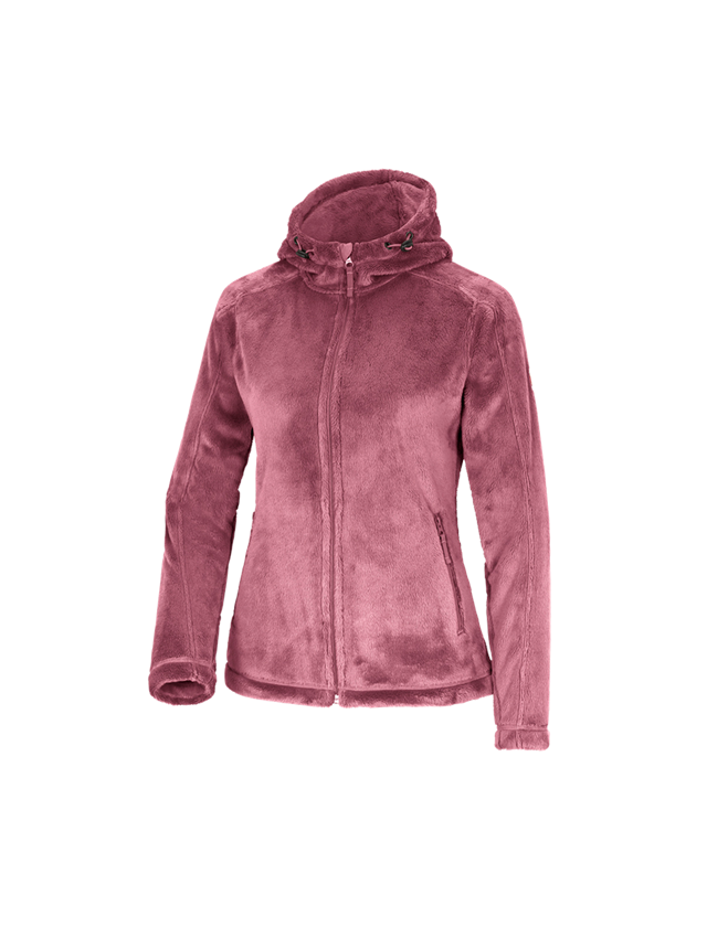 Cold: e.s. Zip jacket Highloft, ladies' + antiquepink