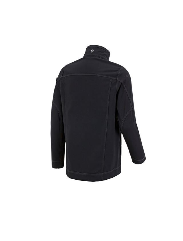 Work Jackets: Softshell jacket e.s.roughtough + black 3