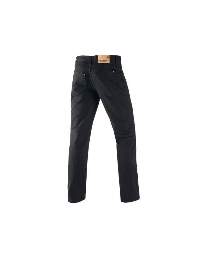 Arbejdsbukser: e.s. jeans med 7 lommer + sort 1