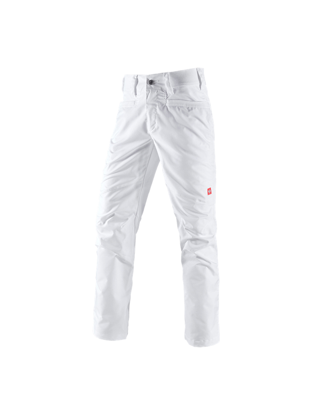 Joiners / Carpenters: e.s. Trousers base, men's + white